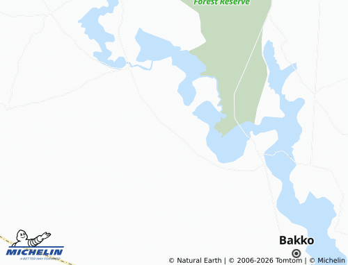 Mappa MICHELIN Lakushi Makat - ViaMichelin
