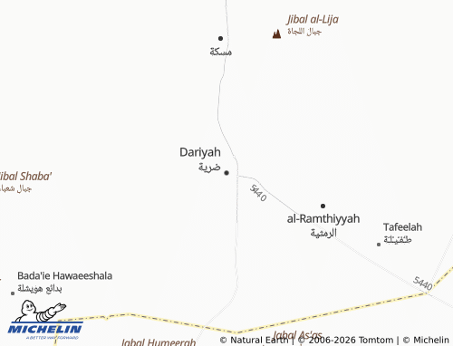 MICHELIN-Landkarte Dariyah - ViaMichelin