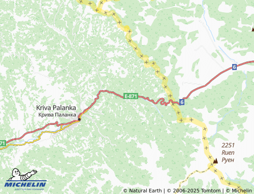 MICHELIN Zhidilovo map - ViaMichelin