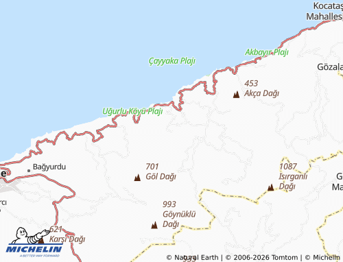 Mappa MICHELIN Soğucak - ViaMichelin