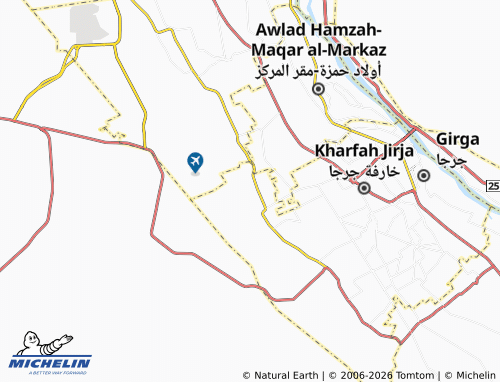 Mappa MICHELIN al-Jawaheen - ViaMichelin