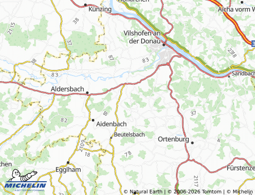 Mapa MICHELIN Watzmannsberg - ViaMichelin
