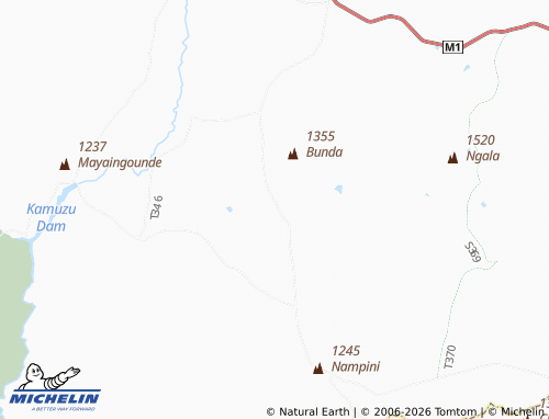 Mappa MICHELIN Mitoundou - ViaMichelin