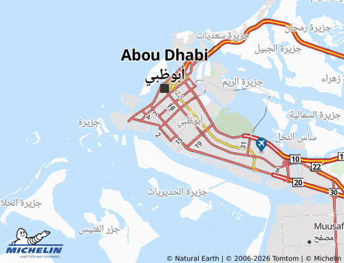 MICHELIN Al Rowdah 77 map - ViaMichelin