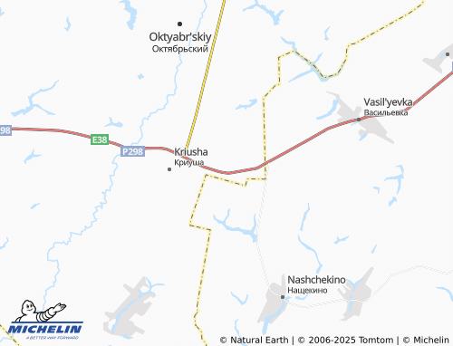MICHELIN Nashchekinskiye Vyselki map - ViaMichelin