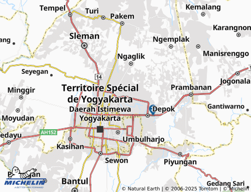 MICHELIN Condong Catur map - ViaMichelin