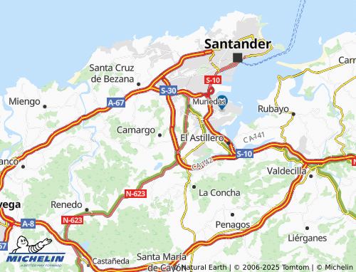 MICHELIN Revilla map - ViaMichelin