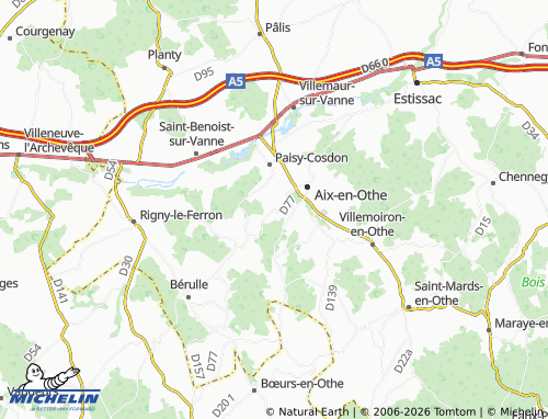 MICHELIN Le Jards map - ViaMichelin