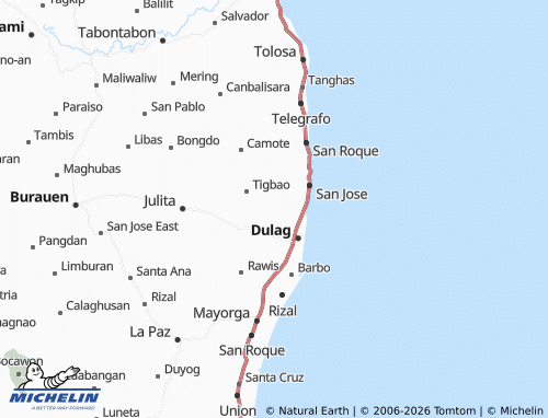 MICHELIN San Agustin map - ViaMichelin