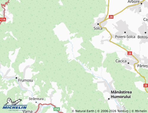 Mappa MICHELIN Poiana Micului - ViaMichelin