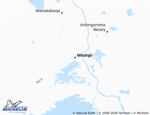 Carte MICHELIN Mitsinjo - ViaMichelin