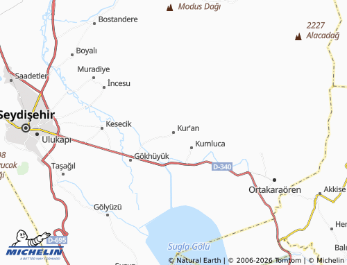 MICHELIN Kur'an map - ViaMichelin