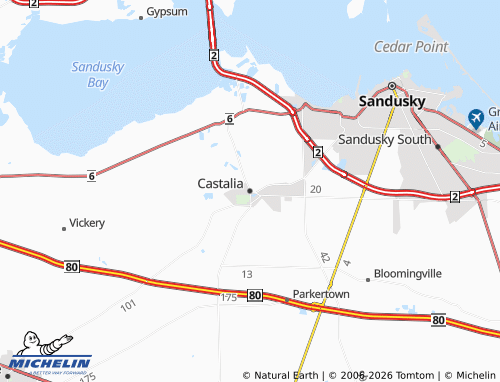 Mappa MICHELIN Castalia - ViaMichelin