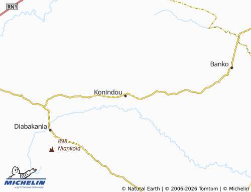 MICHELIN-Landkarte Konindou - ViaMichelin