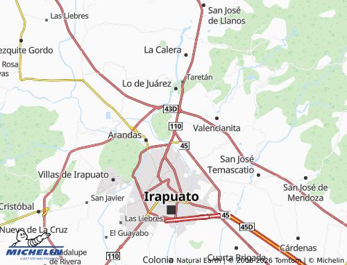 Mappa MICHELIN El Copalillo - ViaMichelin