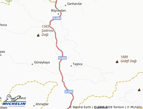 MICHELIN Mahmutlu map - ViaMichelin