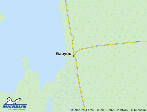 MICHELIN Gaoyou map - ViaMichelin