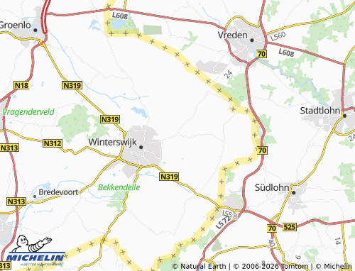 MICHELIN Henxel map - ViaMichelin