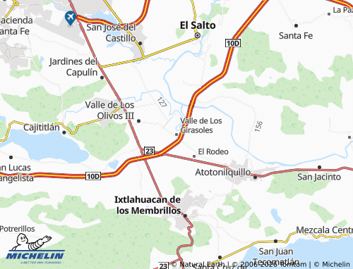 Mappa MICHELIN Valle de Los Girasoles - ViaMichelin