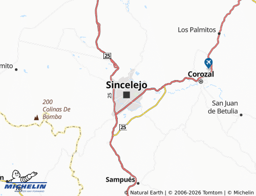 MICHELIN Corea map - ViaMichelin