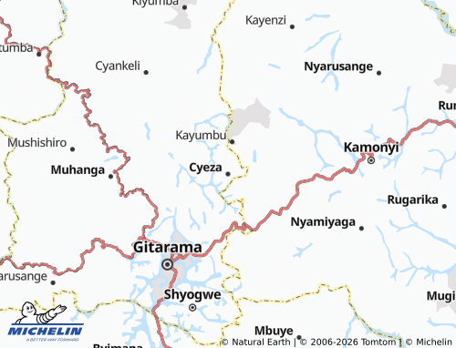 Mapa MICHELIN Cyeza - ViaMichelin