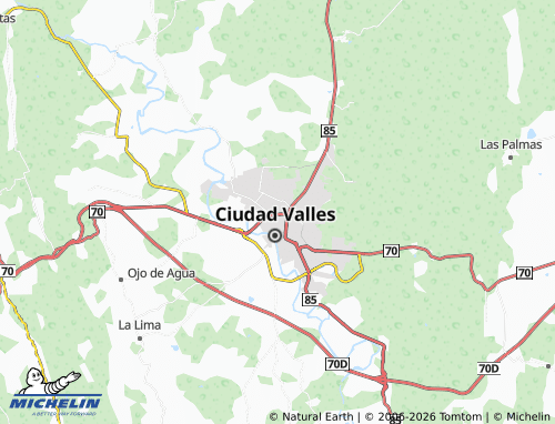 Mappa MICHELIN Morelos - ViaMichelin