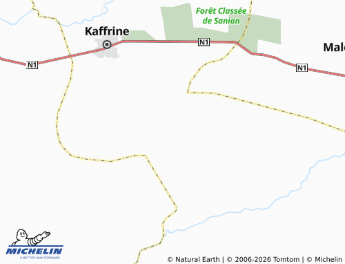 MICHELIN Gotou Malik map - ViaMichelin
