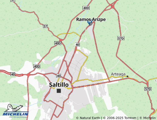 MICHELIN Jardines de Versalles map - ViaMichelin