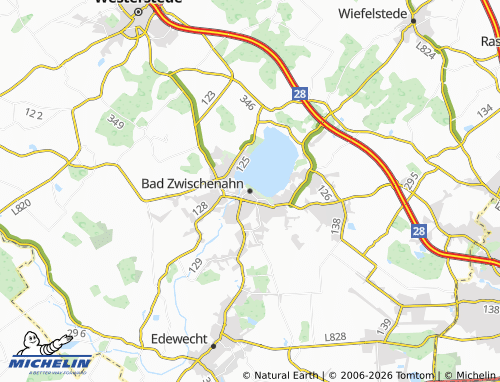 Mapa MICHELIN Bad Zwischenahn - ViaMichelin