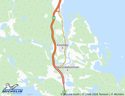 Carte MICHELIN Kvissleby - ViaMichelin
