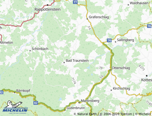 MICHELIN Spielberg map - ViaMichelin