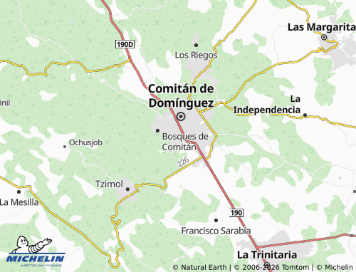 MICHELIN Primero de Mayo map - ViaMichelin