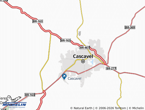 Mapa MICHELIN Canto Tropical - ViaMichelin