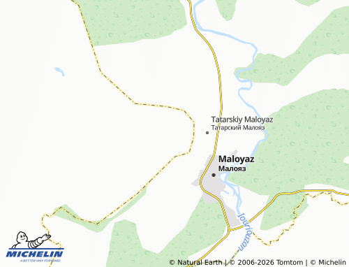 MICHELIN-Landkarte Maloyaz - ViaMichelin