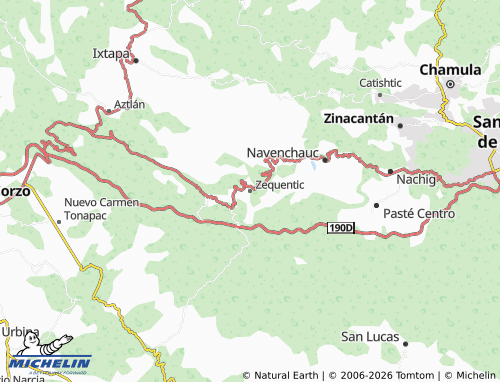 MICHELIN Zequentic map - ViaMichelin
