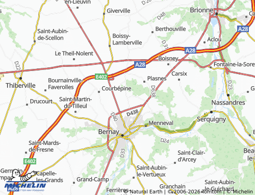 Mappa MICHELIN Valailles - ViaMichelin