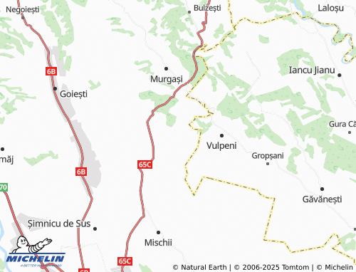 MICHELIN Călinești map - ViaMichelin