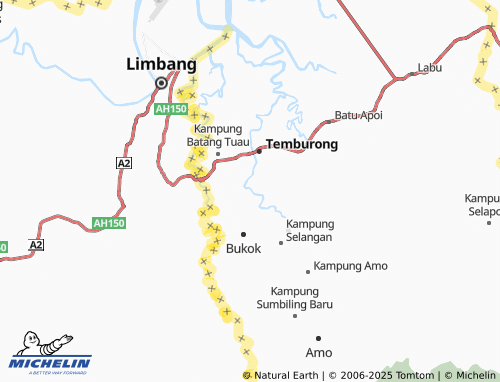 MICHELIN-Landkarte Kampung Bang Bulan - ViaMichelin