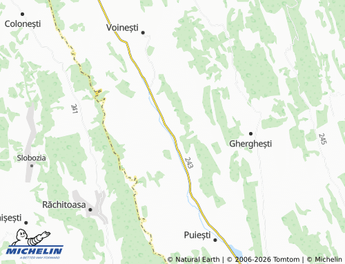 MICHELIN-Landkarte Fântânele - ViaMichelin