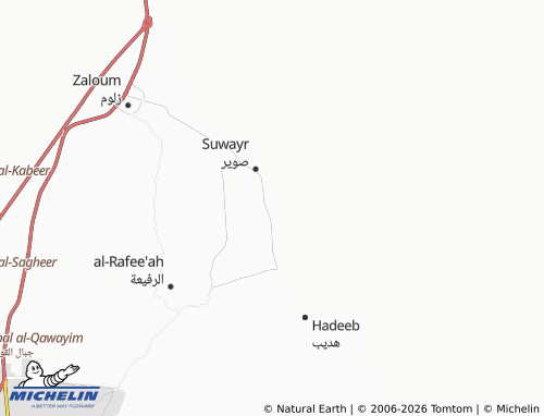 MICHELIN-Landkarte al-'Azeeziyyah - ViaMichelin