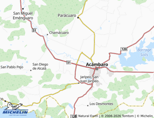 MICHELIN El Tenorio map - ViaMichelin