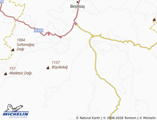 Mappa MICHELIN Karakestane - ViaMichelin