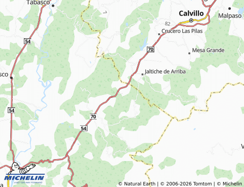 Mappa MICHELIN San José de La Palma - ViaMichelin