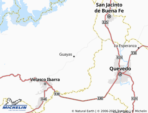 MICHELIN Guayas map - ViaMichelin