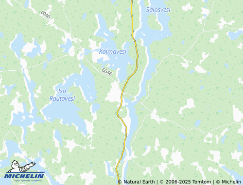 MICHELIN Koskenpää map - ViaMichelin