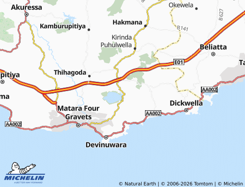 Mappa MICHELIN Agarawala - ViaMichelin