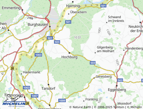 MICHELIN-Landkarte Unterweitzberg - ViaMichelin