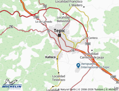 MICHELIN San Martín map - ViaMichelin