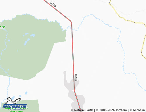 Mappa MICHELIN Nashoni Chikwaba - ViaMichelin