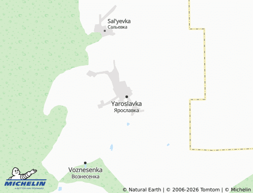MICHELIN-Landkarte Yaroslavka - ViaMichelin